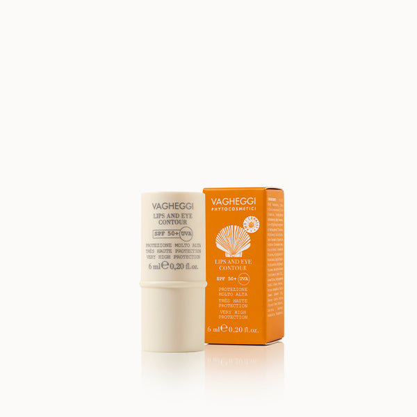 Бальзам та крем для губ та зони навколо очей SPF50